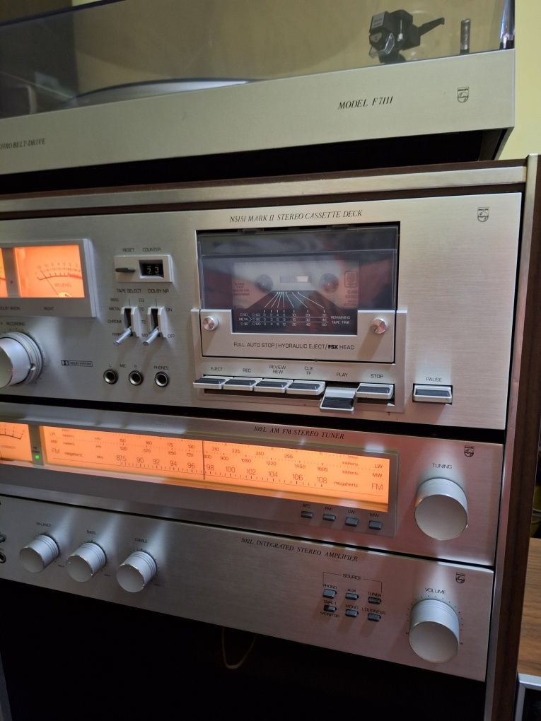 Sistem audio Philips ,vintage