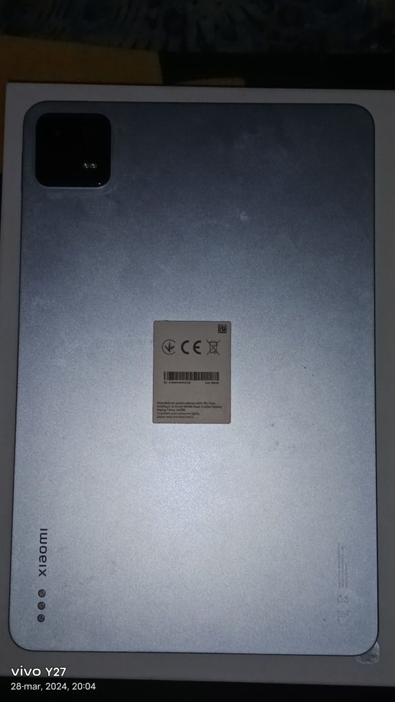 Xiaomi Pas 6kafolat