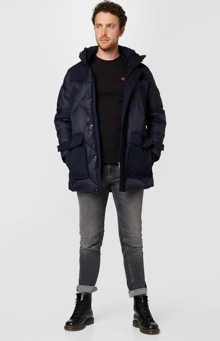 Новая зимняя мужская куртка на пуху TOMMY HILFIGER