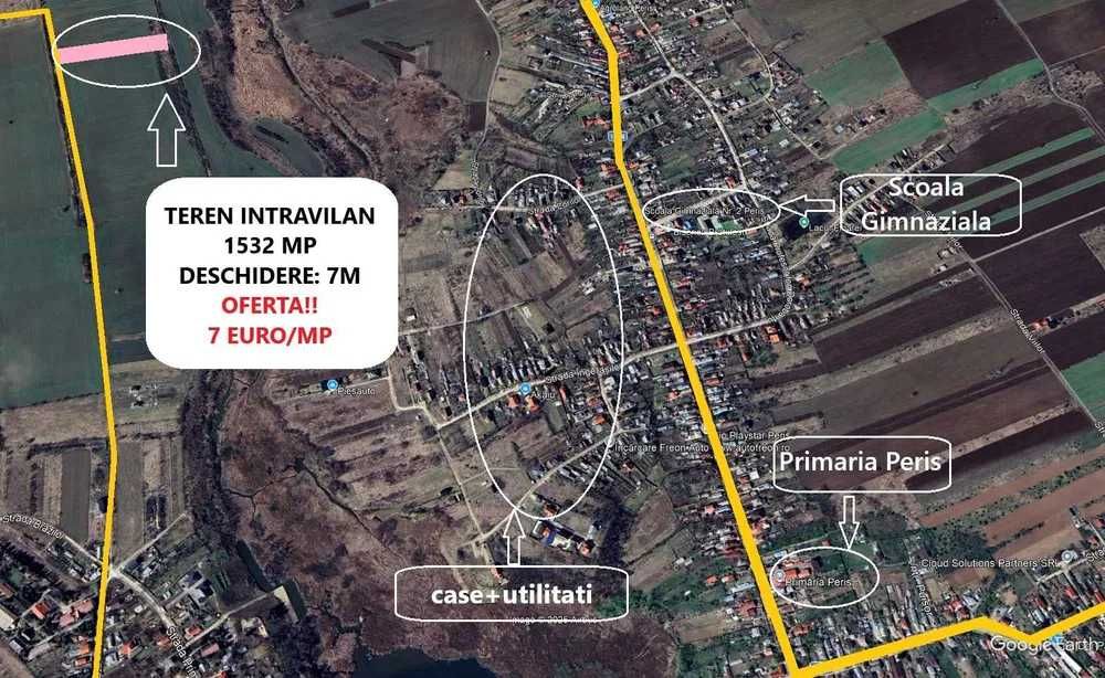 Proprietar - SUPER OFERTA! 4 EURO/MP - Teren intravilan - Peris