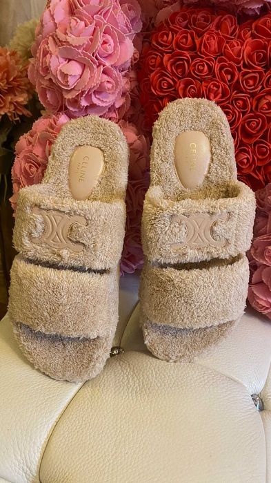 Чехли СЕЛИН*celine slides thriomphe 37/38 C e l i n e