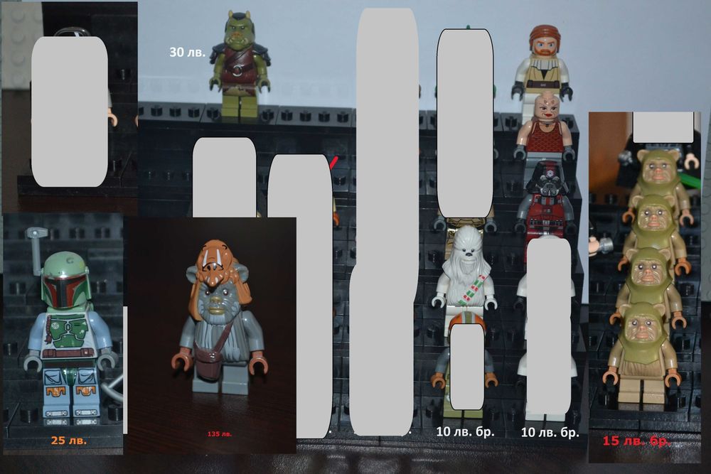 LEGO Star Wars минифигурки