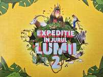 Schimb cartonașe & tatuaje Mega Image "Expediție în jurul lumii 1 & 2"