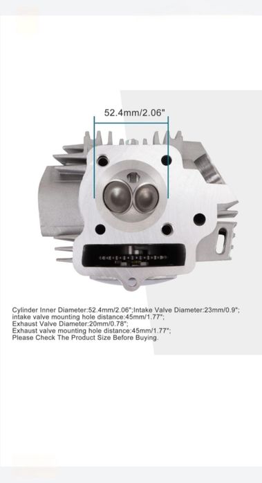 Chiuloasă completă scuter/atv 80-125 cc