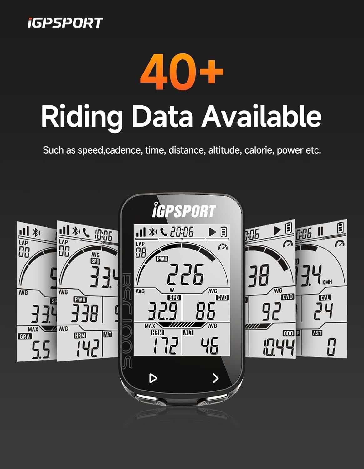 GPS вело компютър IGPSPORT BSC100S