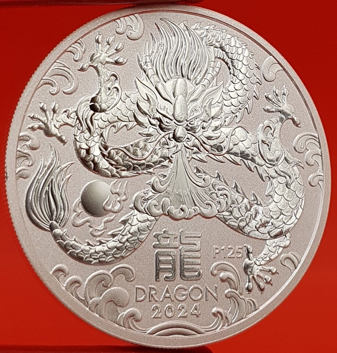 Perth Mint Lunar 3 III de 1/2, 1, 2 si 5 oz monede lingou argint 999