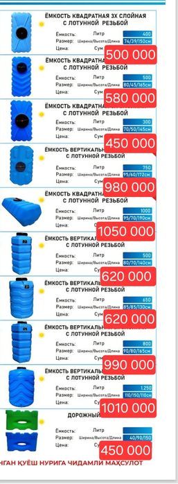 1000l Bochka бочка емкость новий 3 лет гарантии от компании