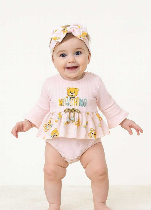 Боди с поличка и лента