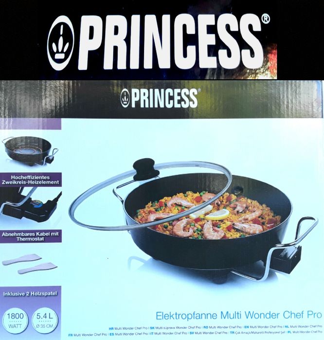 CRATIȚĂ Electrică PRINCESS 1800 W 5,4 L Termostat NOUĂ- 190 Lei