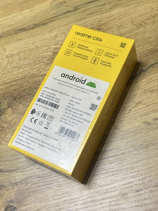 Realmi C30s новый упакованный …