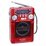 Radio cu panou solar, WI-FI, MP3, TUNER FM, lanterna, Bluetooth si USB