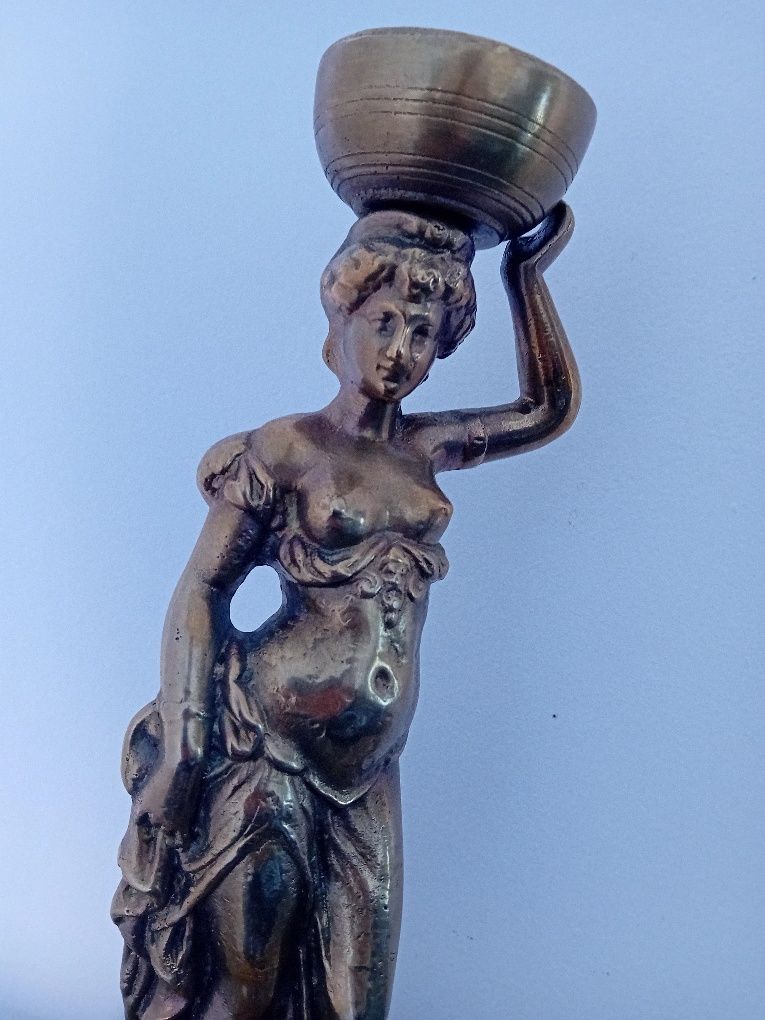 Statueta Masiva Alama/Bronz Foarte Veche