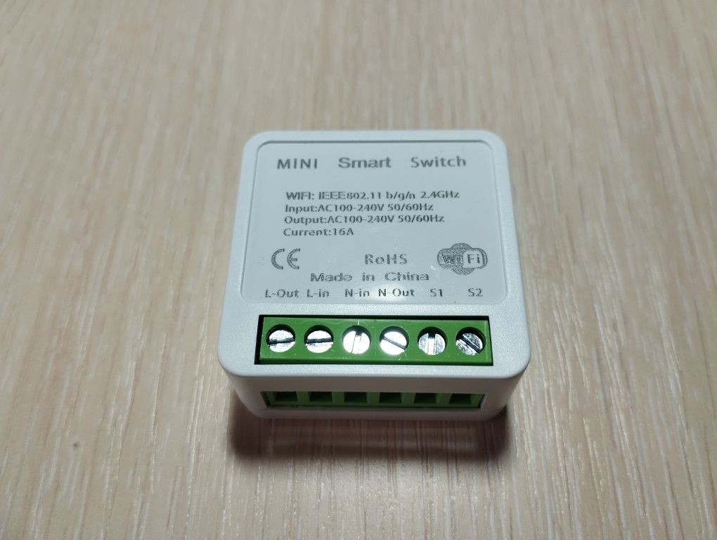 Умное реле Tuya WIFI 16A