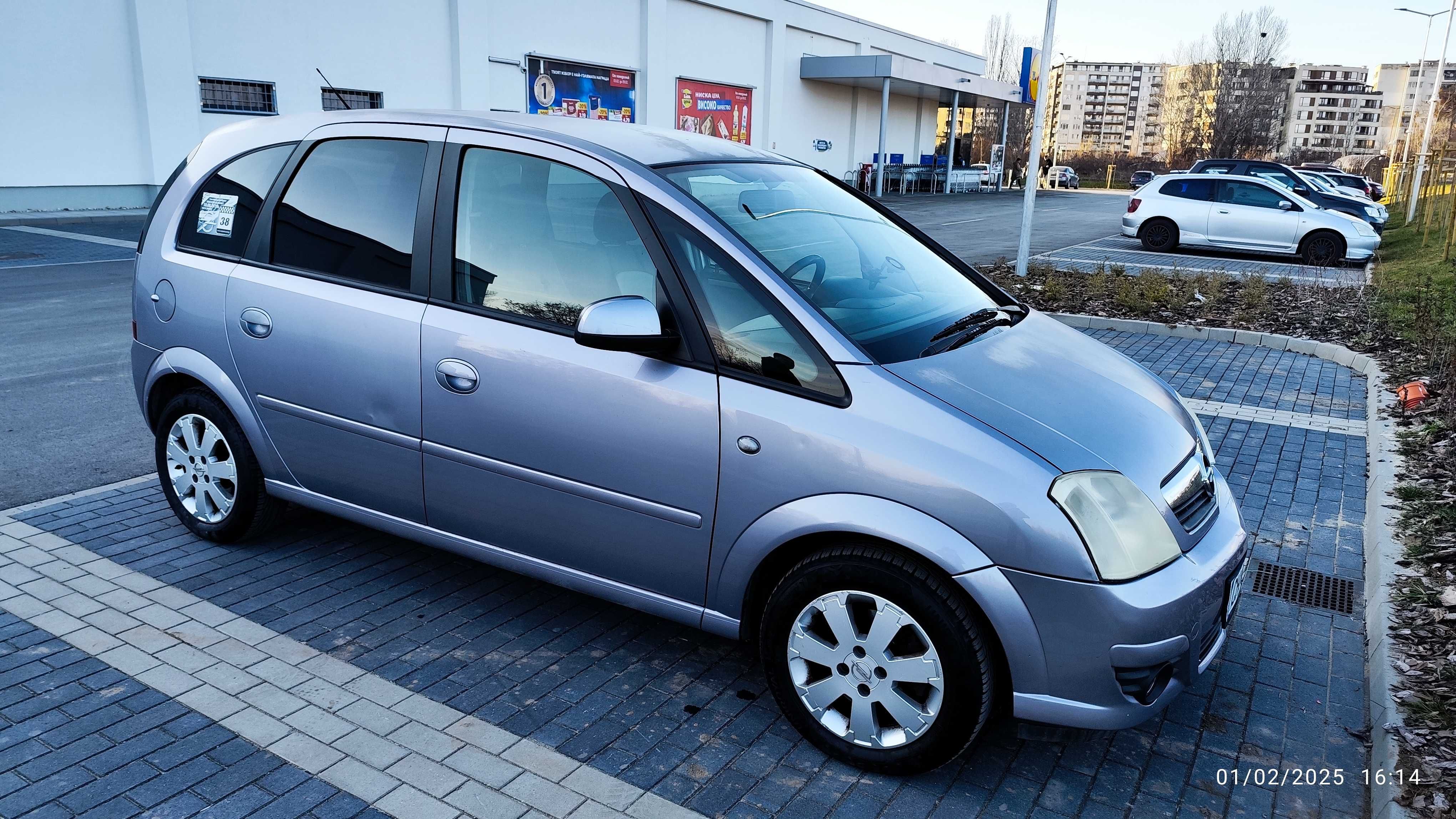 Opel Meriva 1.6 Газова уредба