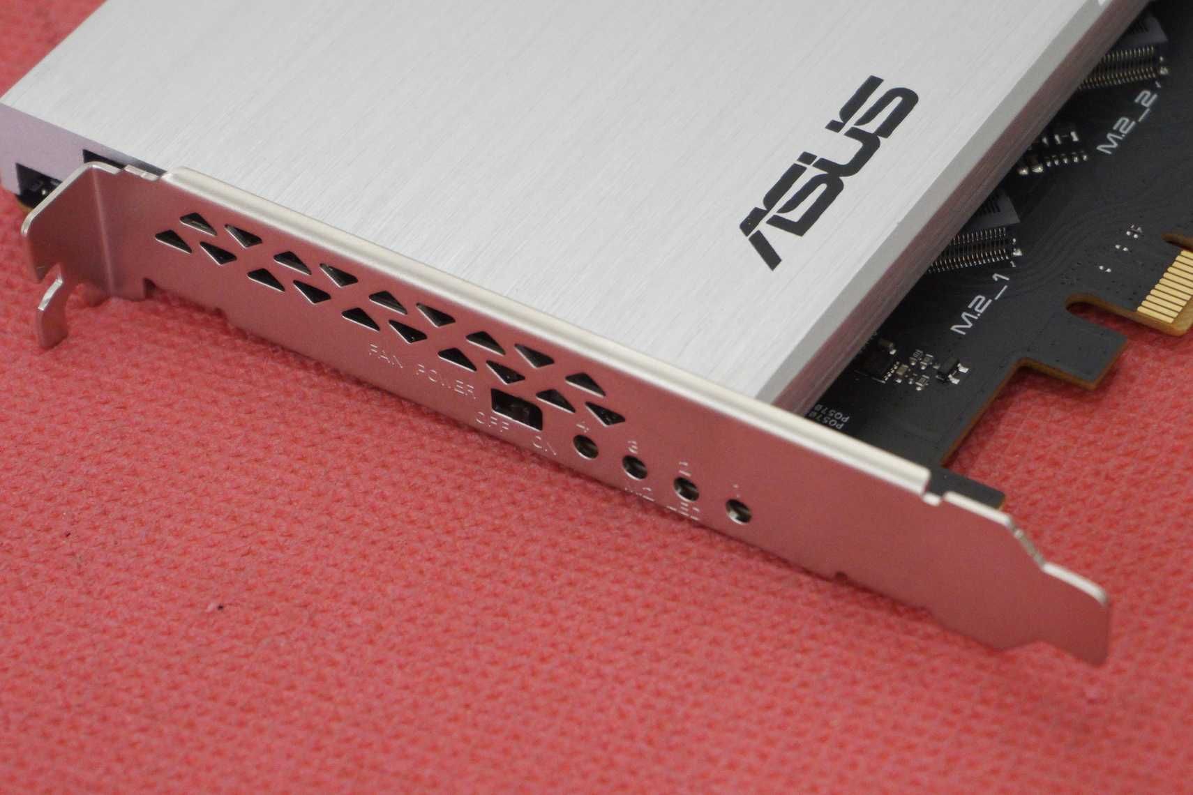 ASUS Hyper M.2 x16 Quad Nvme Gen 4 add-on Card
