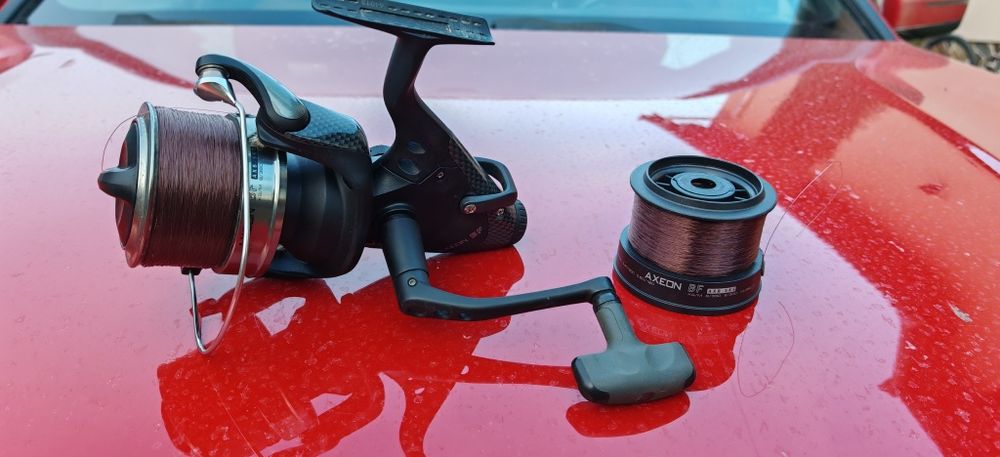 Mulinete Okuma.  Geanta pescuit