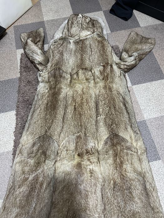 Haina de blana naturala lunga