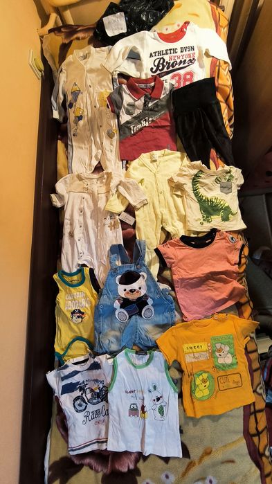 Бебешки дрехи лот за момче 6-9 месеца/74 размер