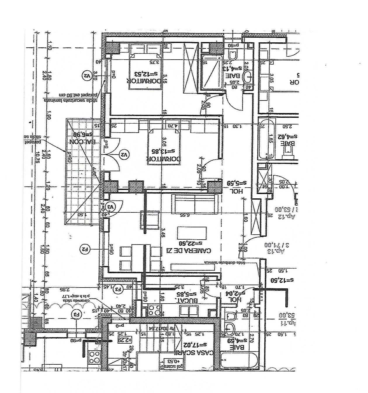 Vand apartament 3 camere zona Andrei Muresau - Dezvoltator