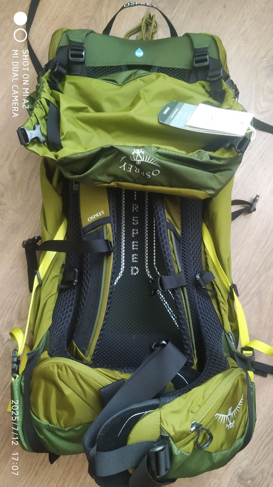 Osprey Atmos AG LT 50 Scenic Valley /Green Peppercorn L/XL