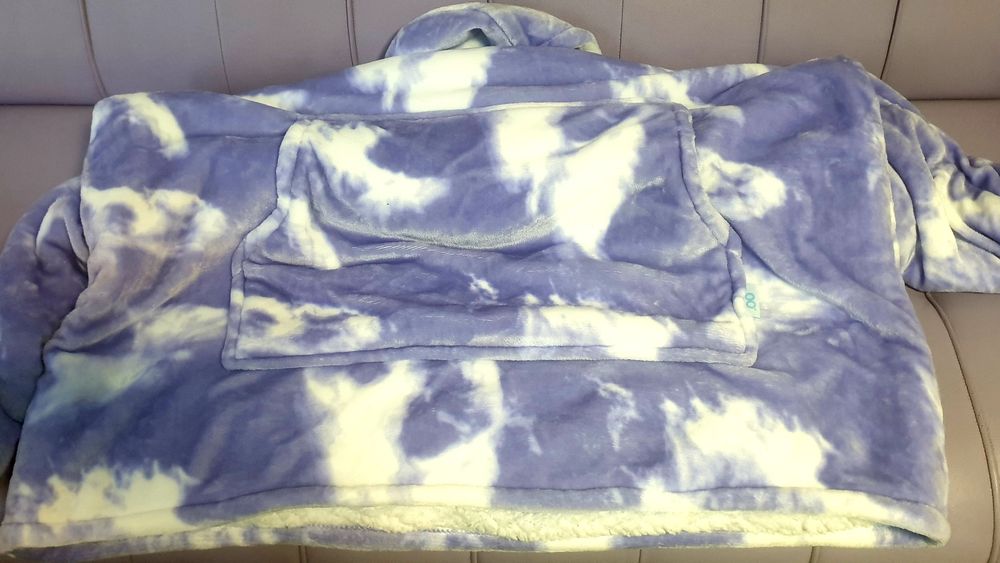 Оригинално Oodie Purple Tie-Dye унисекс