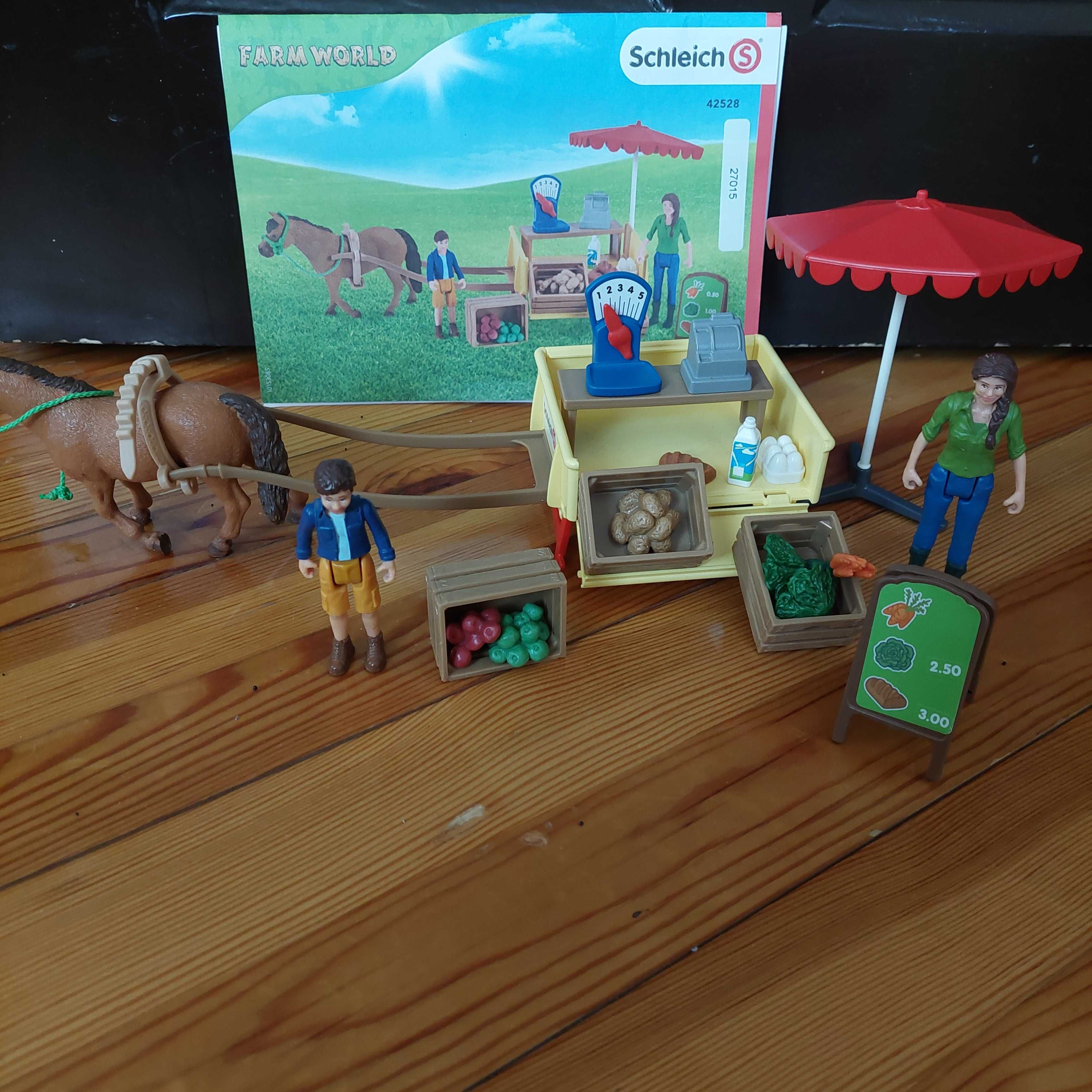 Schleich мобилен щанд 42528