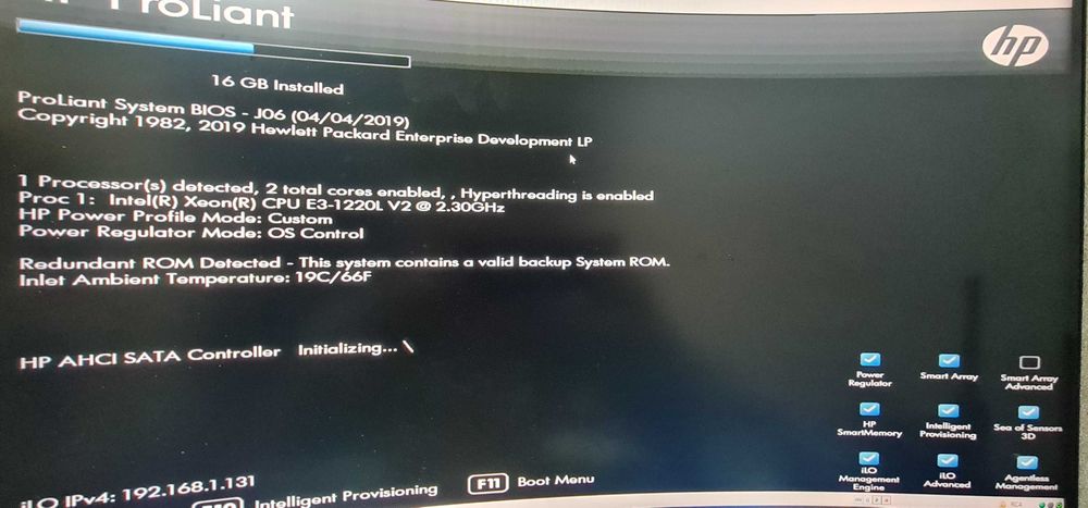 Microserver HP Gen 8