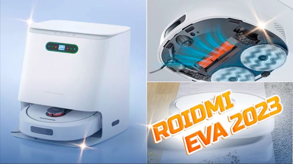 Робот пылесос Roidmi eva