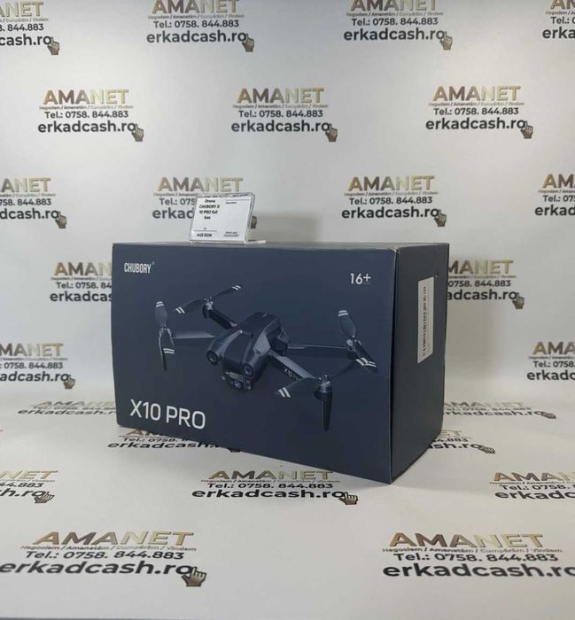 Drona Chubory X10 PRO -ERKAD CASH AMANET Galati-