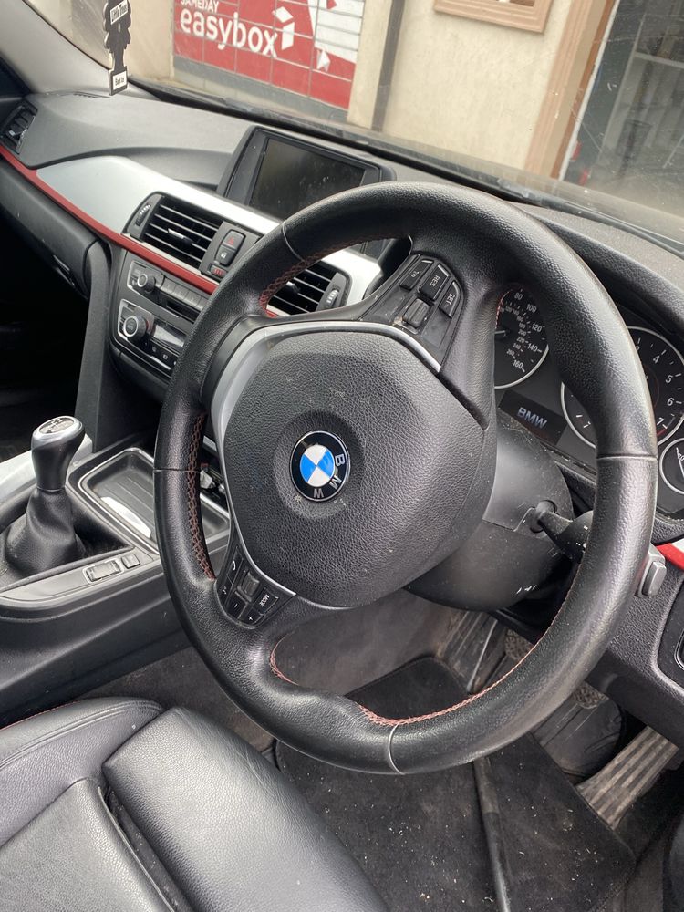 Interior recaro piele cu cusatura rosie Bmw f30