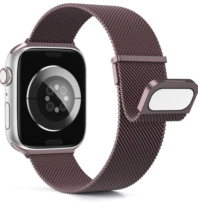 Curea Metalica Type Ceas Apple Watch Husa Folie Silicon
