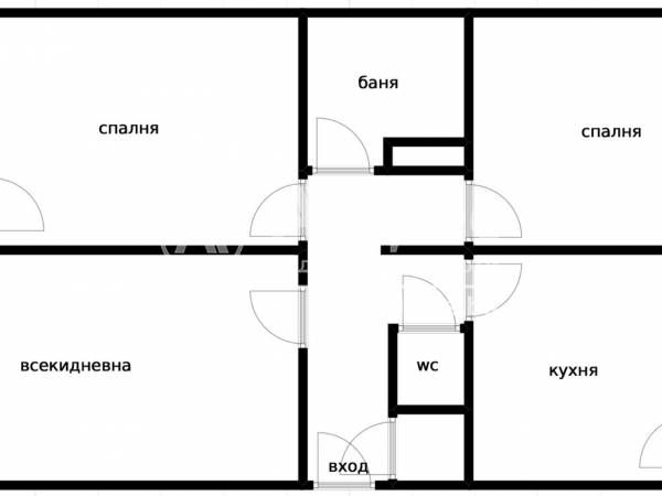 3-стаен, Бургас, Меден рудник, 90.06 кв.м., 83000 €