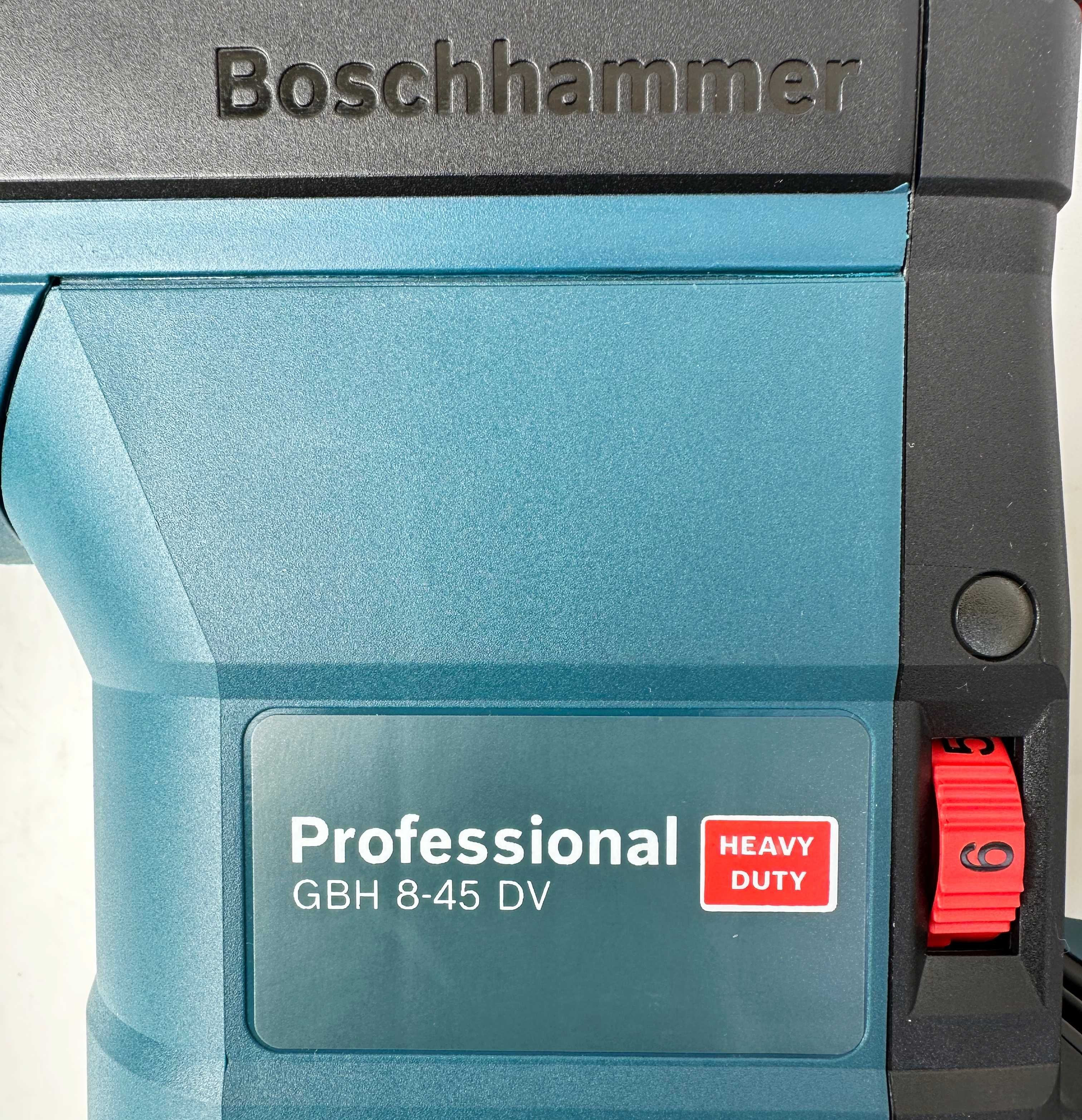 BOSCH GBH 8-45 DV - Нов мощен комбиниран перфоратор 1500W 12.5J