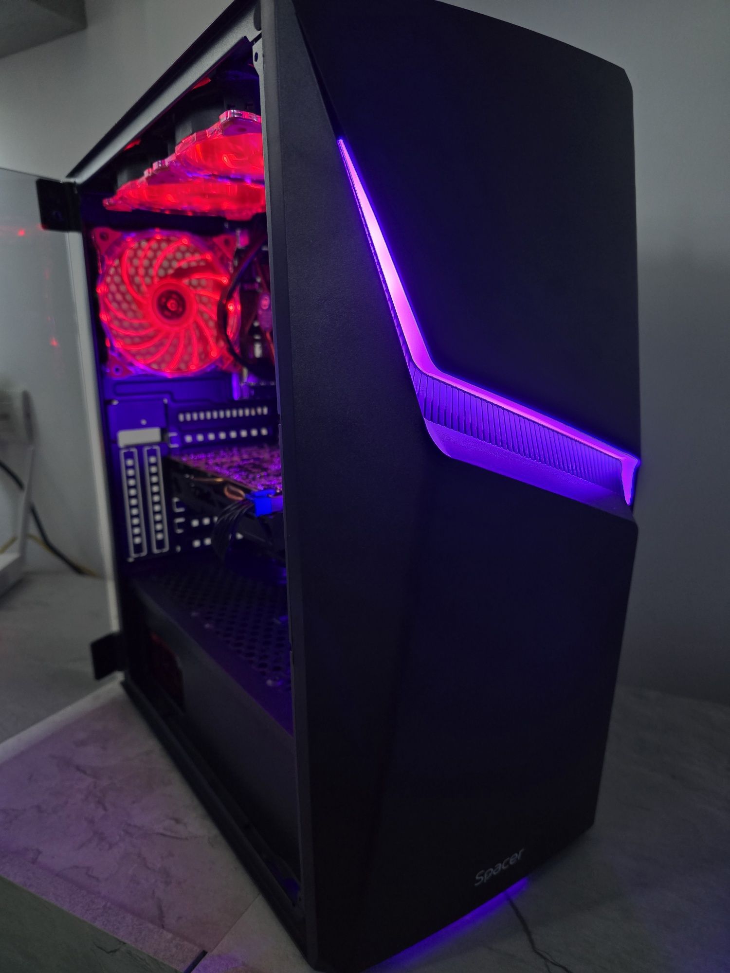 Pc Gaming RGB / i5 / RX580 8GB / 16 GB Ram/SSD / HDD 1tb