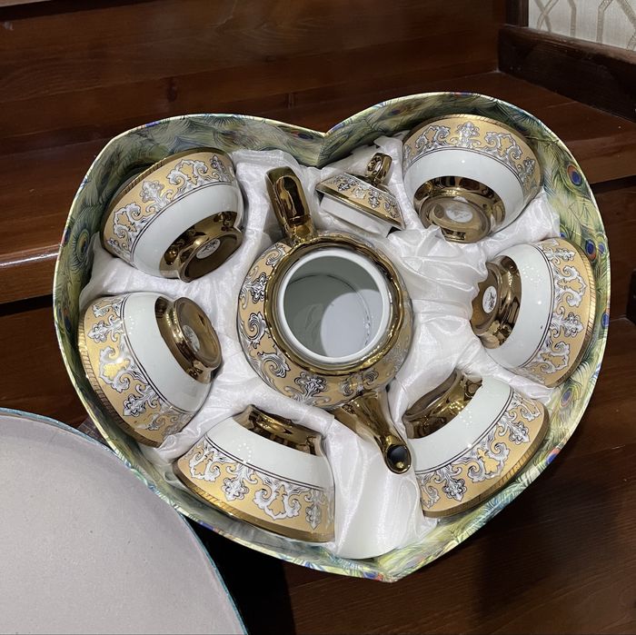 Чайный набор посуды в подарочной упаковке