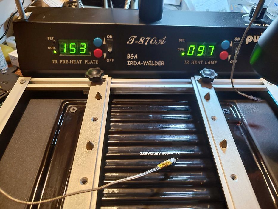 Инфрачервена станция за запояване BGA Reflow Irda T-870A