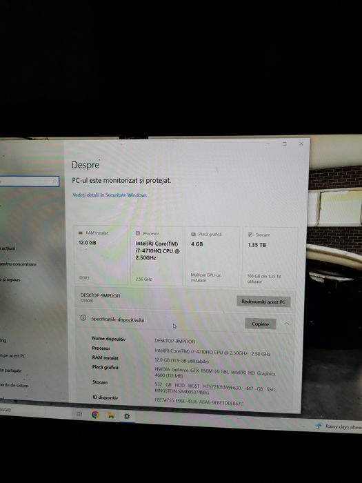 Vand laptop gaming asus rog