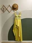 Rochie ocazie tafta galbena S