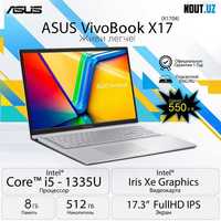 Asus Vivobook X17 ( i5-1335U x 16 потоков ) Магазин NOUT.uz  Цена 550