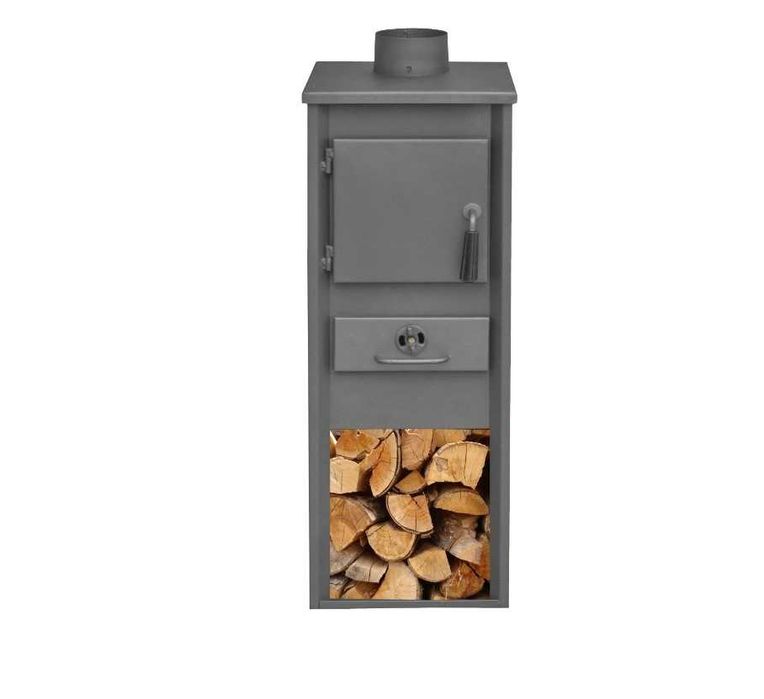 Semineu Soba Lemne Samotata Incalzire Camera 7kw LIVRAREA GRATUITA B01