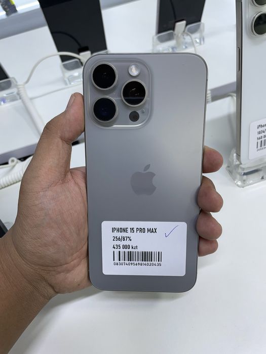 iPhone 15 Pro Max 256/87% в идеальном состоянии