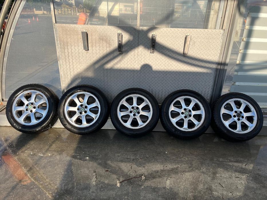 Vand 5  jante 205/55/16 cu anvelope skoda 1