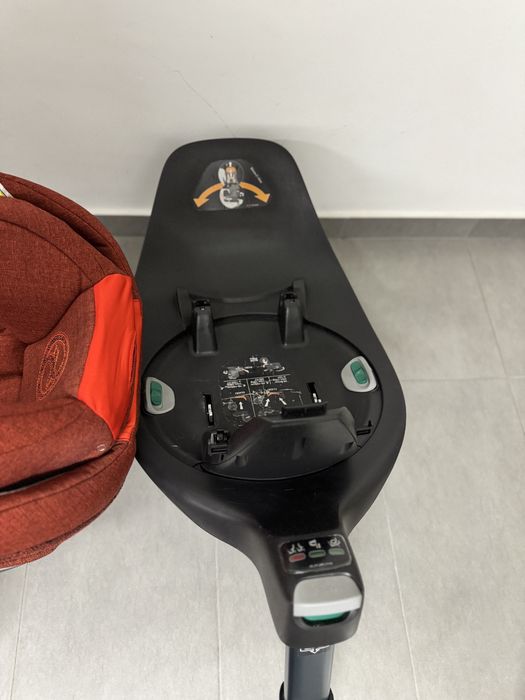 Scaun Cyber Sirona Z I-Size Plus + Baza Cybex Base Z 360 + SensorSAFE