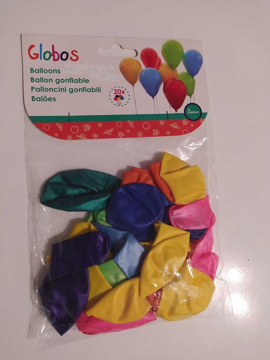 7500 Многоцветни кръгли надуваеми латексови балони