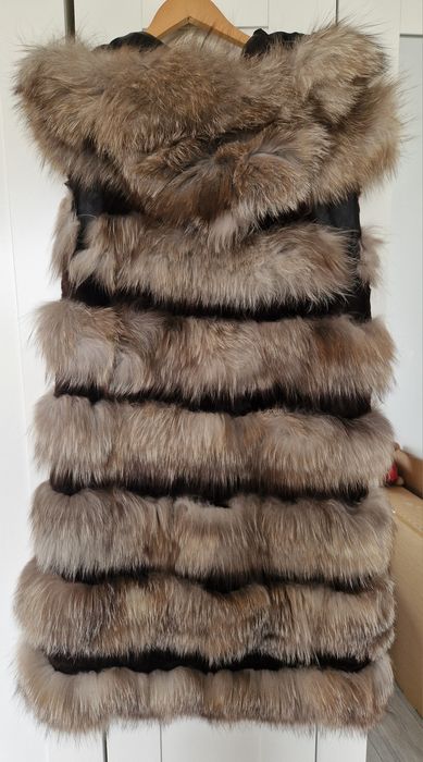 Vesta de blana naturală dama