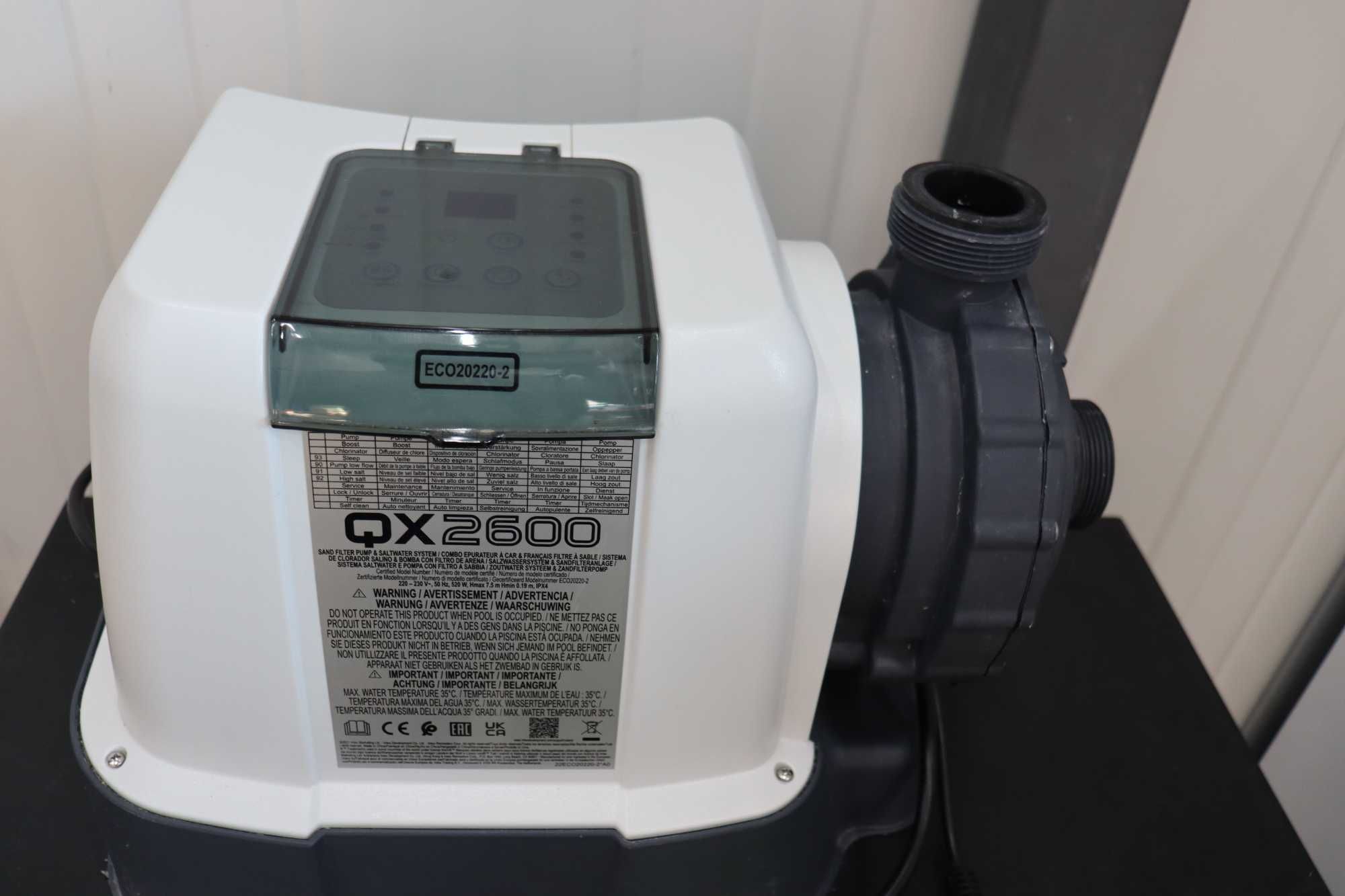 Intex пясъчна филтърна помпа, система солена вода, до 15000 Gal басейн