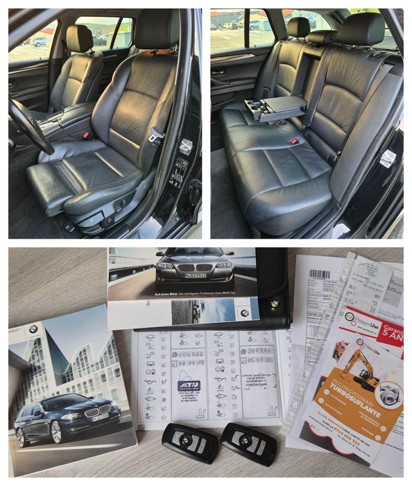 BMW Seria 5 F11, 520 D, Diesel, 184 CP, Automat, Euro 5, 2011