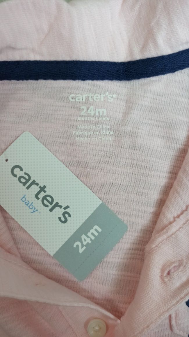 Скидка!Футболка поло carter's