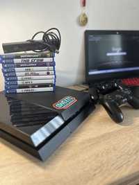 PlayStation 4 500GB - Stare excelentă, Toate accesoriile, multe jocuri