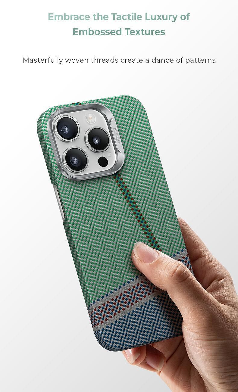 Кейс benks etui passiongreen kevlar 600d за iphone 16 pro max